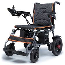 Portable folding wheelchair